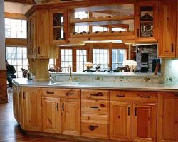 Peninsula with Upper Cabinets